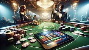 Studio live dealer 7dtoto dengan dealer profesional di depan kamera HD